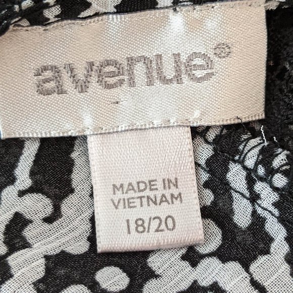 Work! Abstract Print Blouse - Picture 6 of 7